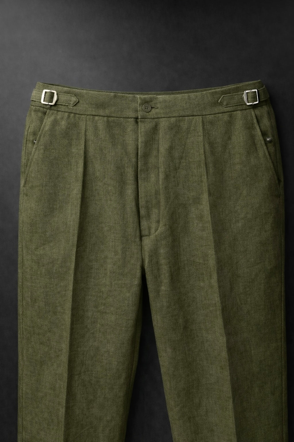 Linen Coord Set - Green