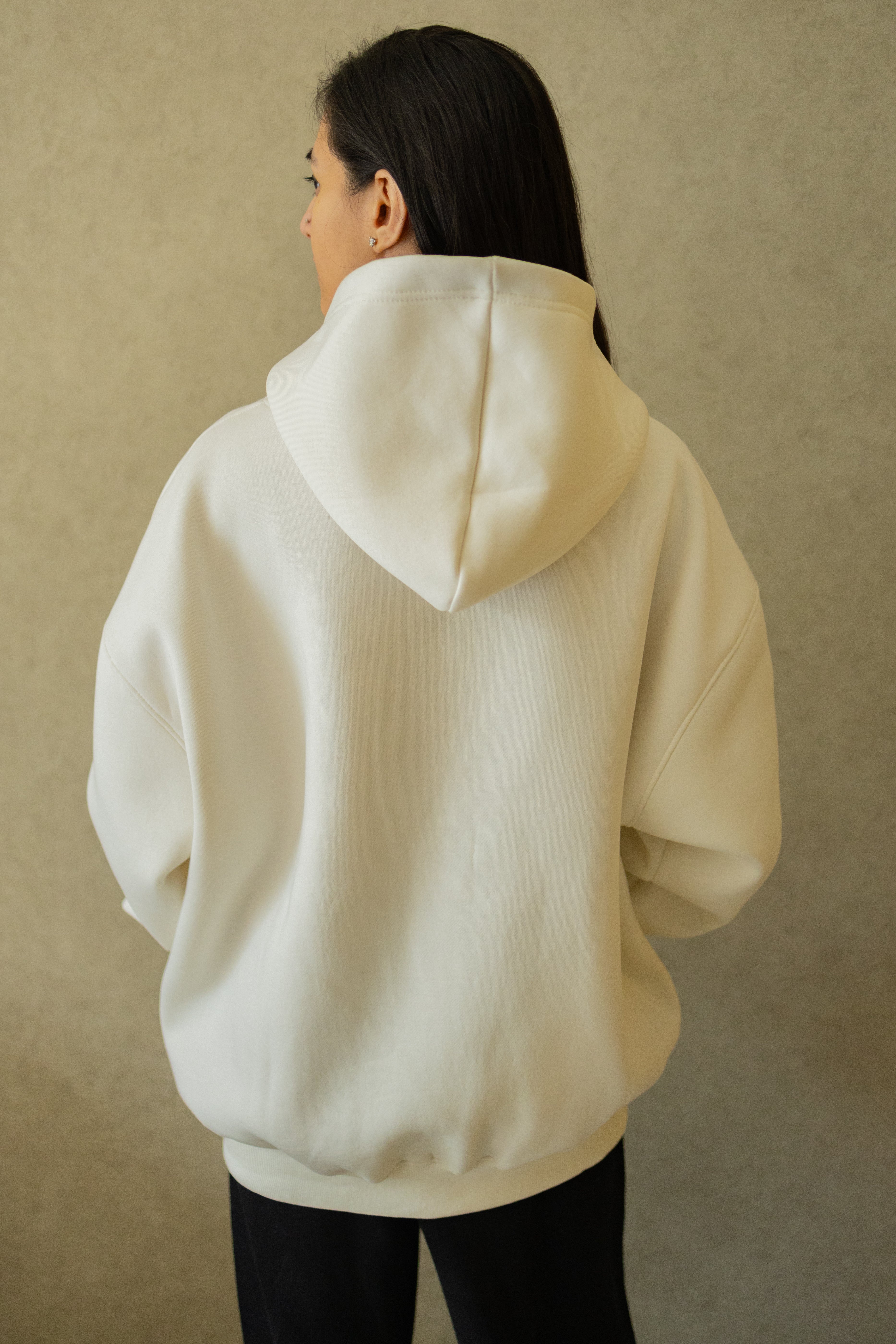 Hoodie - Off White for Women