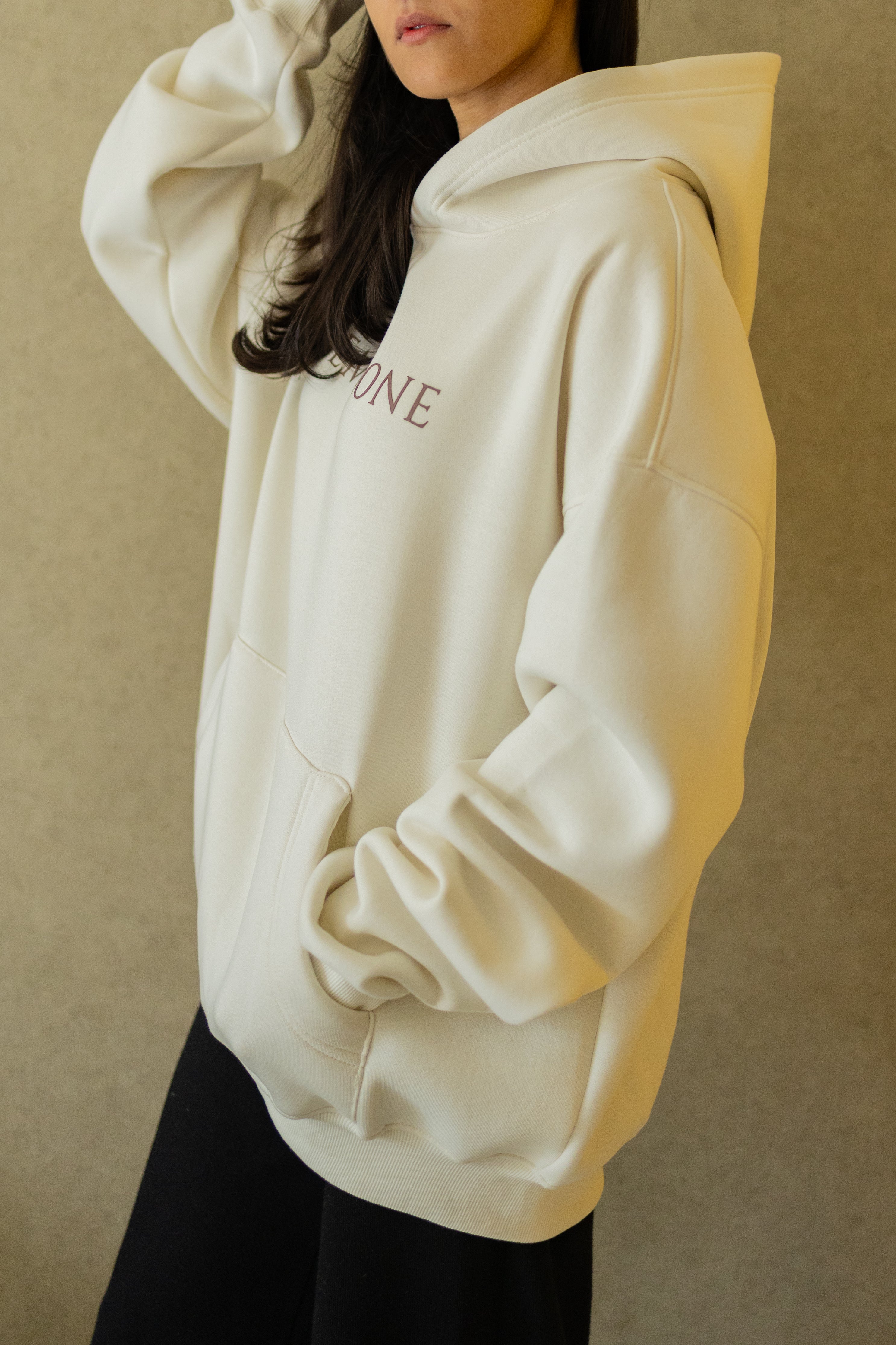 Hoodie - Off White for Women