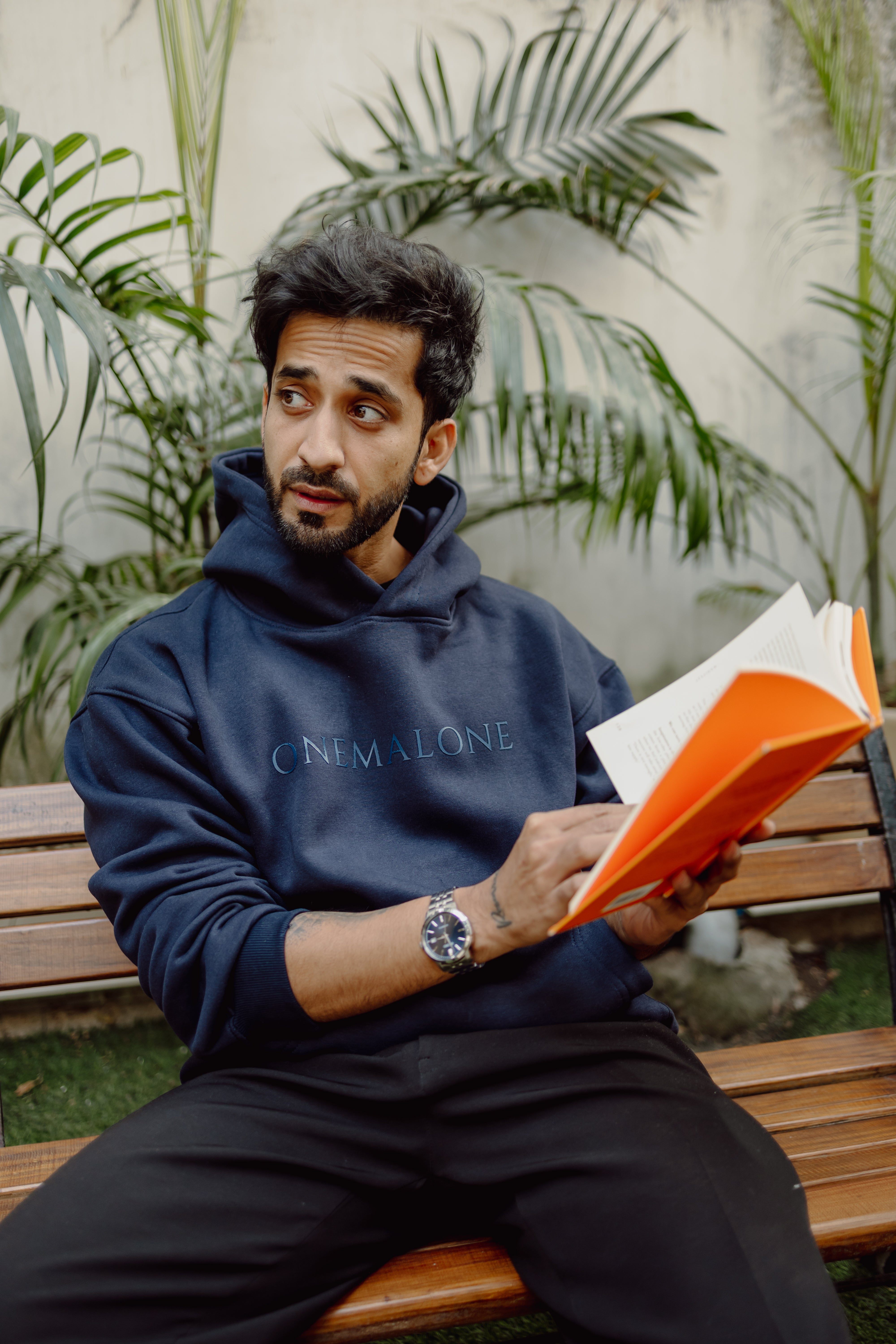 Hoodie - Navy Blue