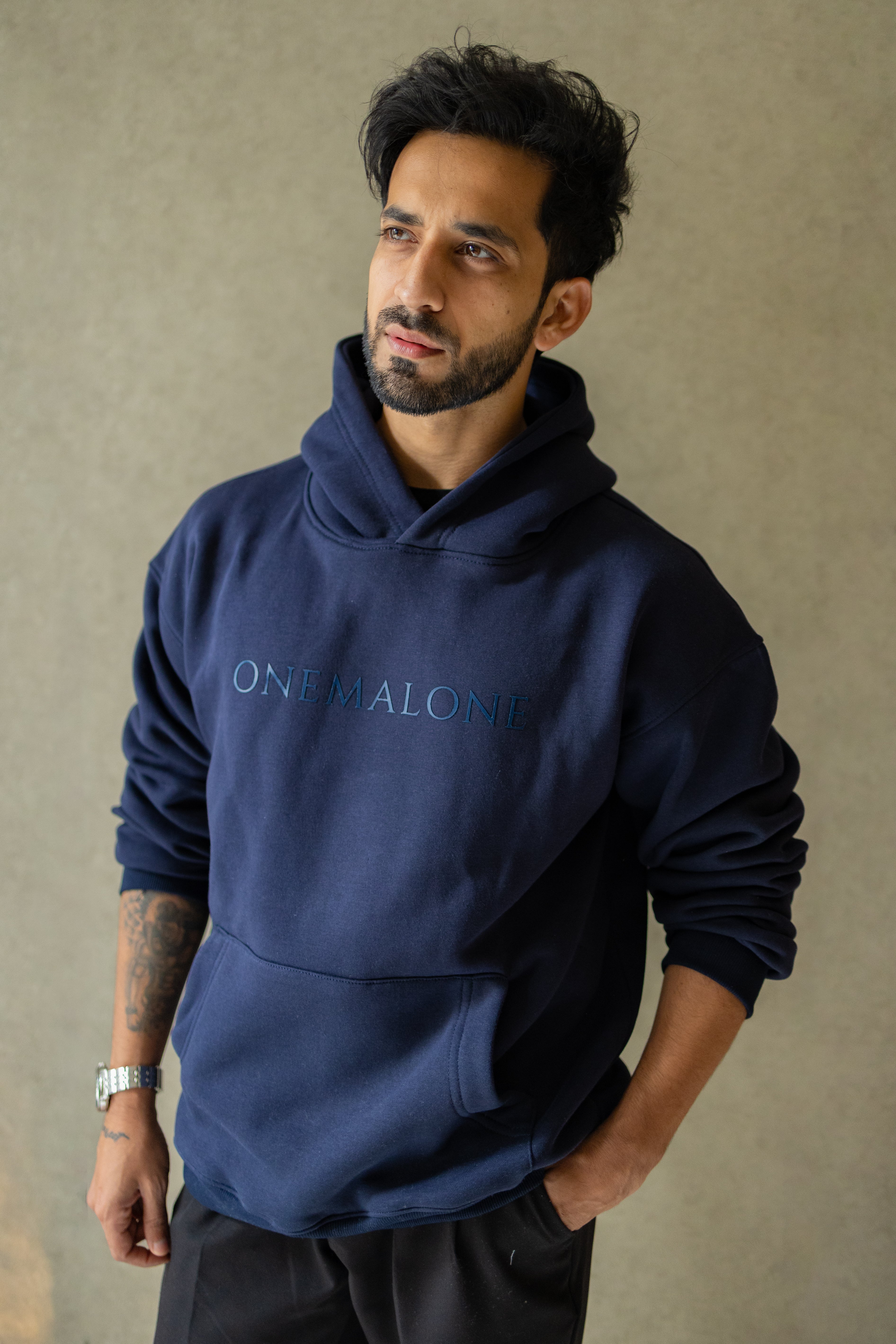 Hoodie - Navy Blue