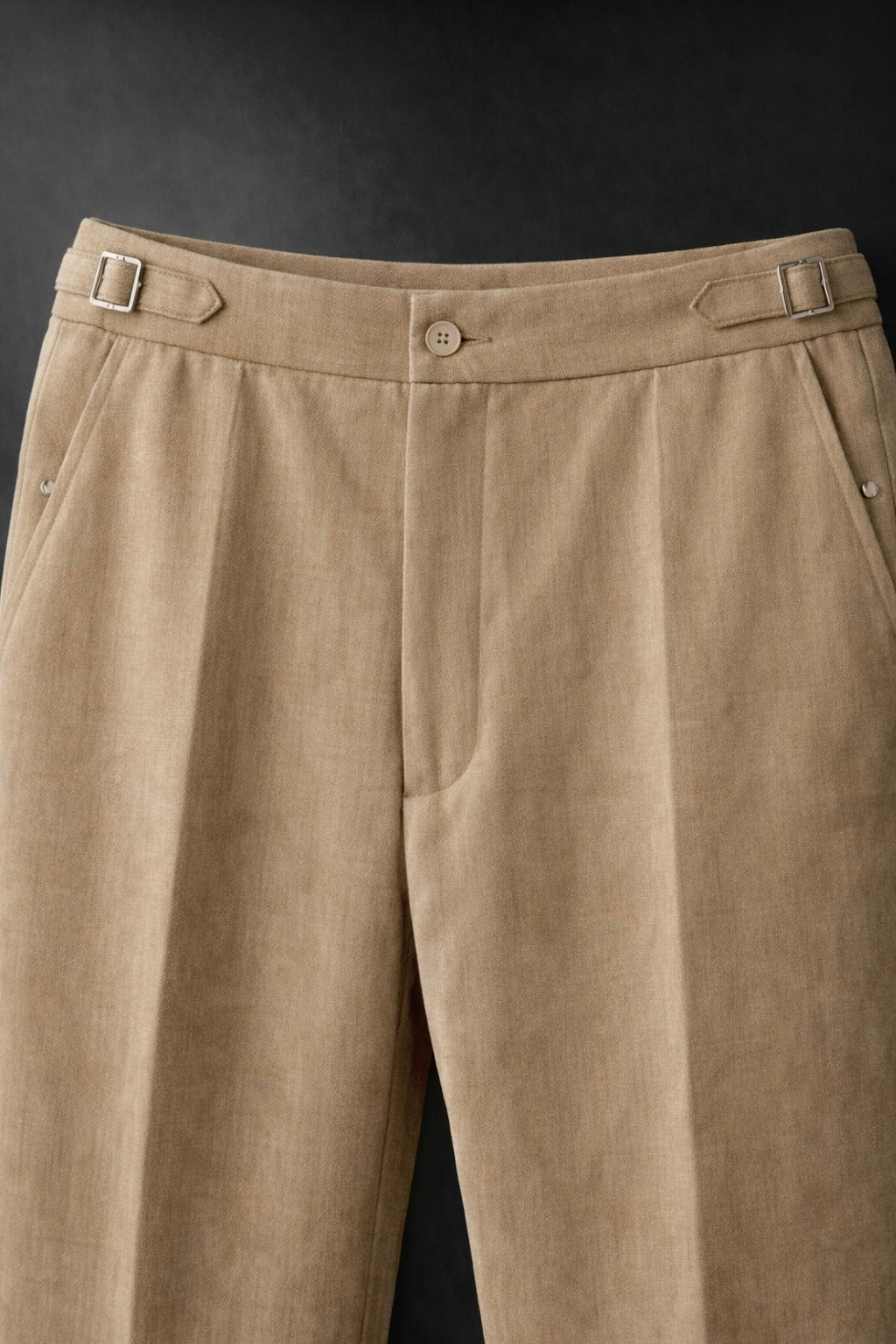 Linen Beige Pants