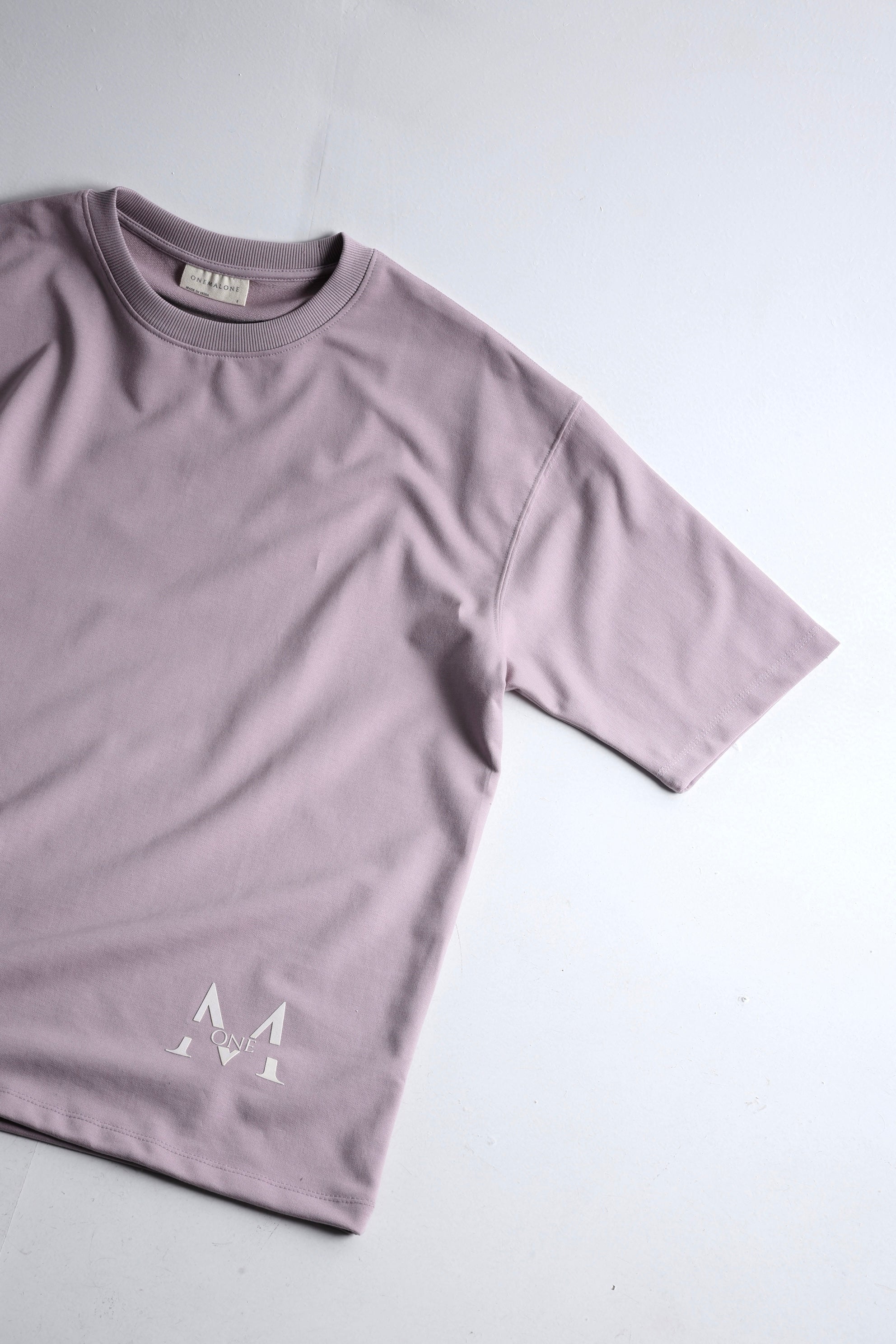 Drop Shoulder Dusty Pink T-shirt