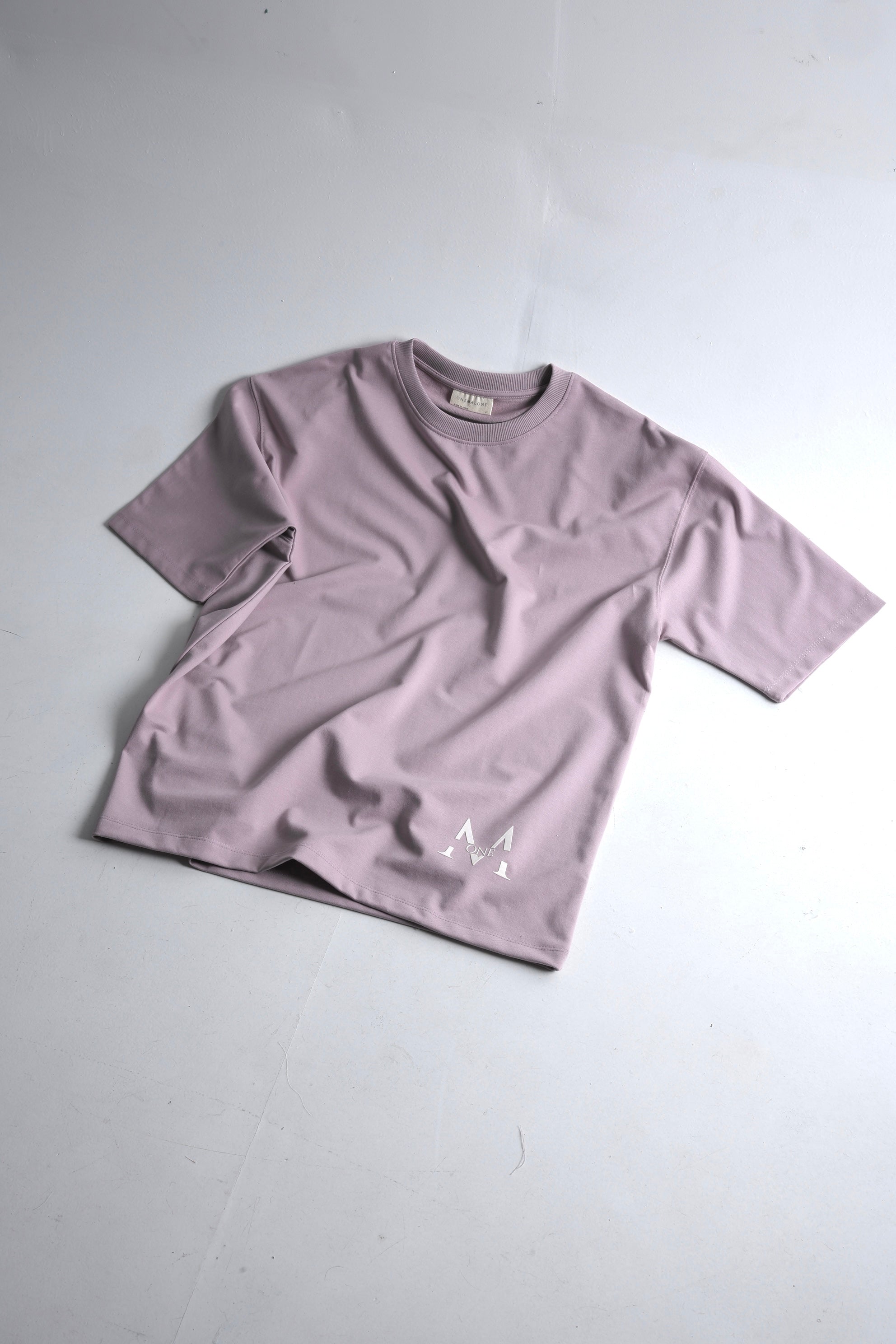 Drop Shoulder Dusty Pink T-shirt