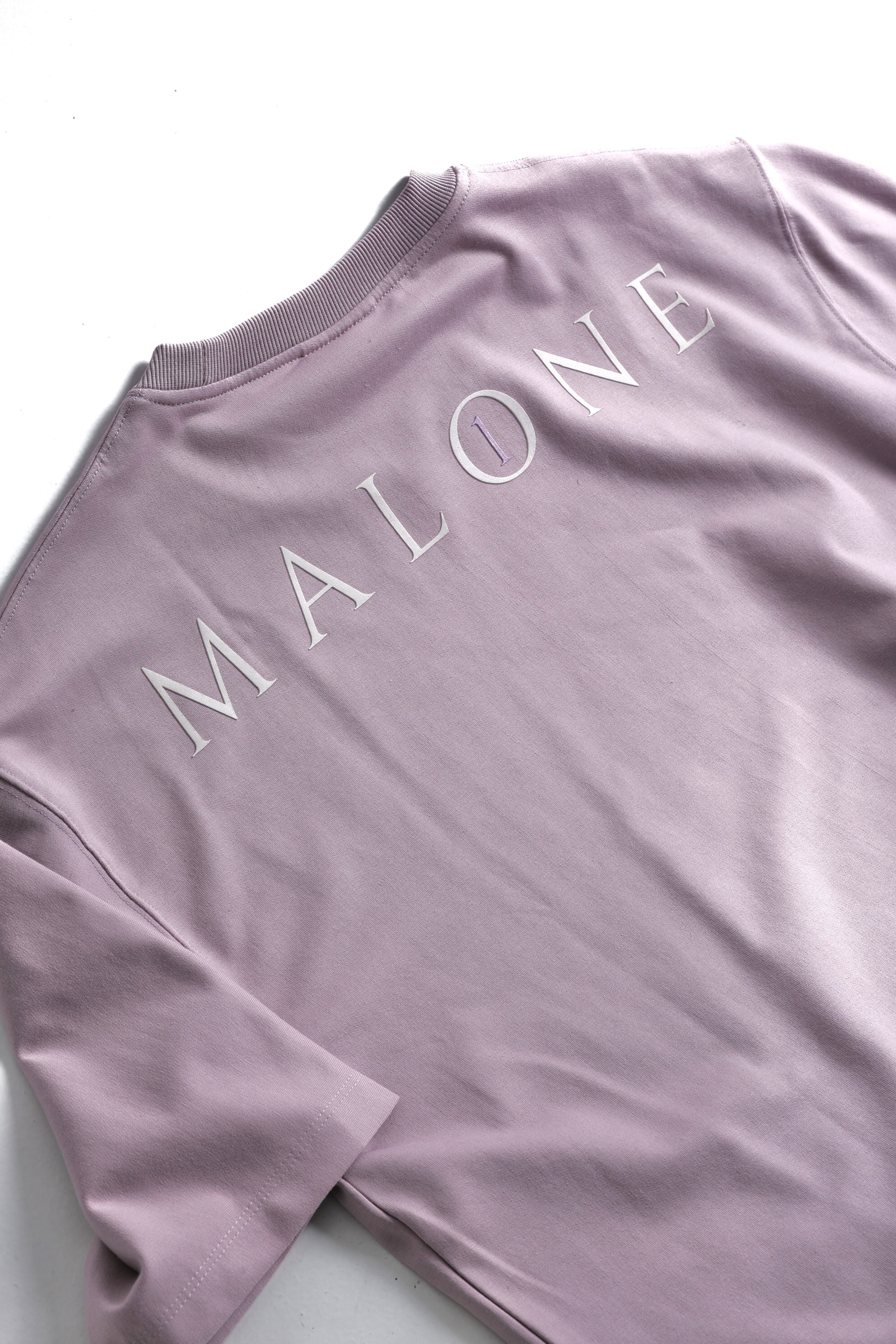 Drop Shoulder Dusty Pink T-shirt