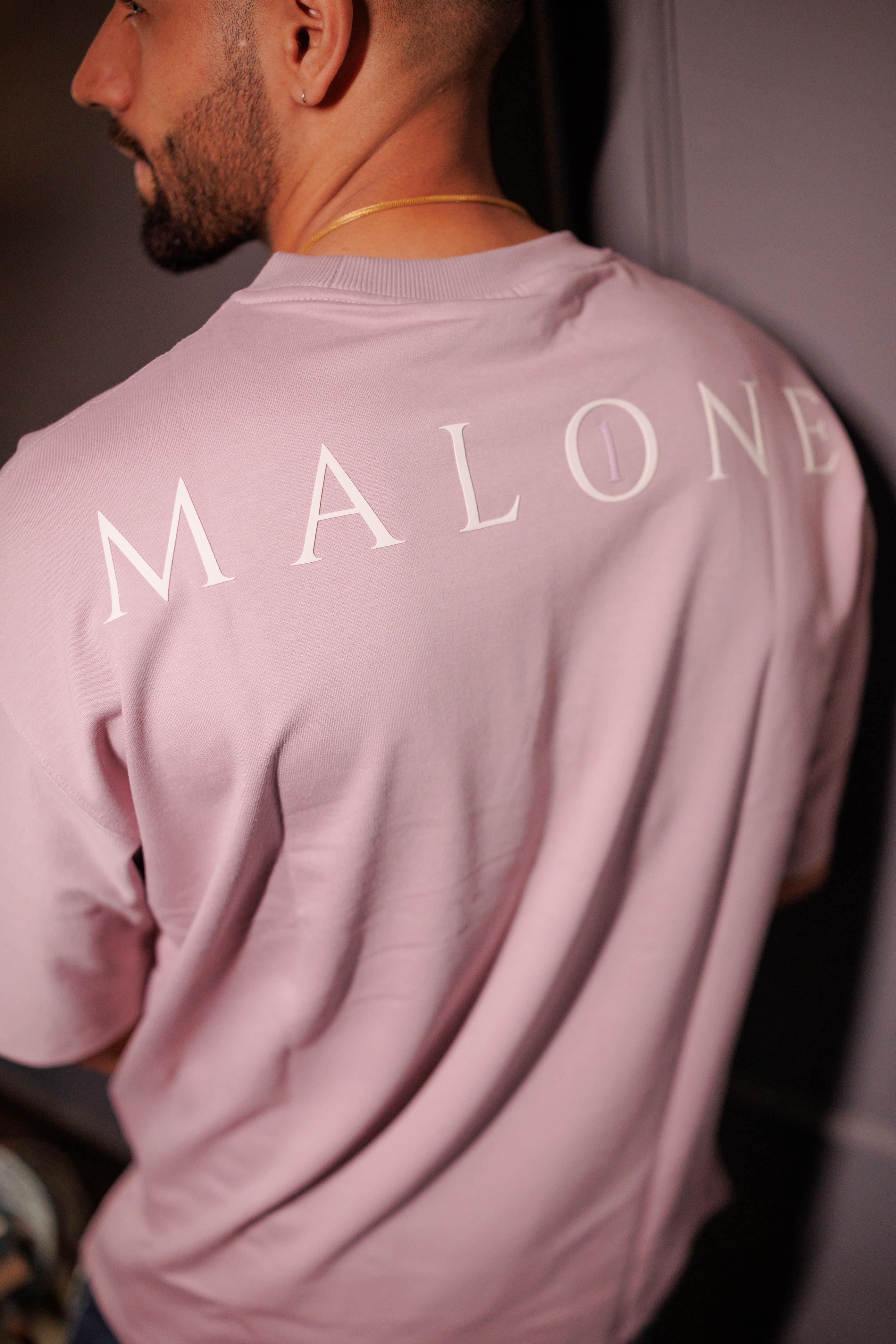 Drop Shoulder Dusty Pink T-shirt