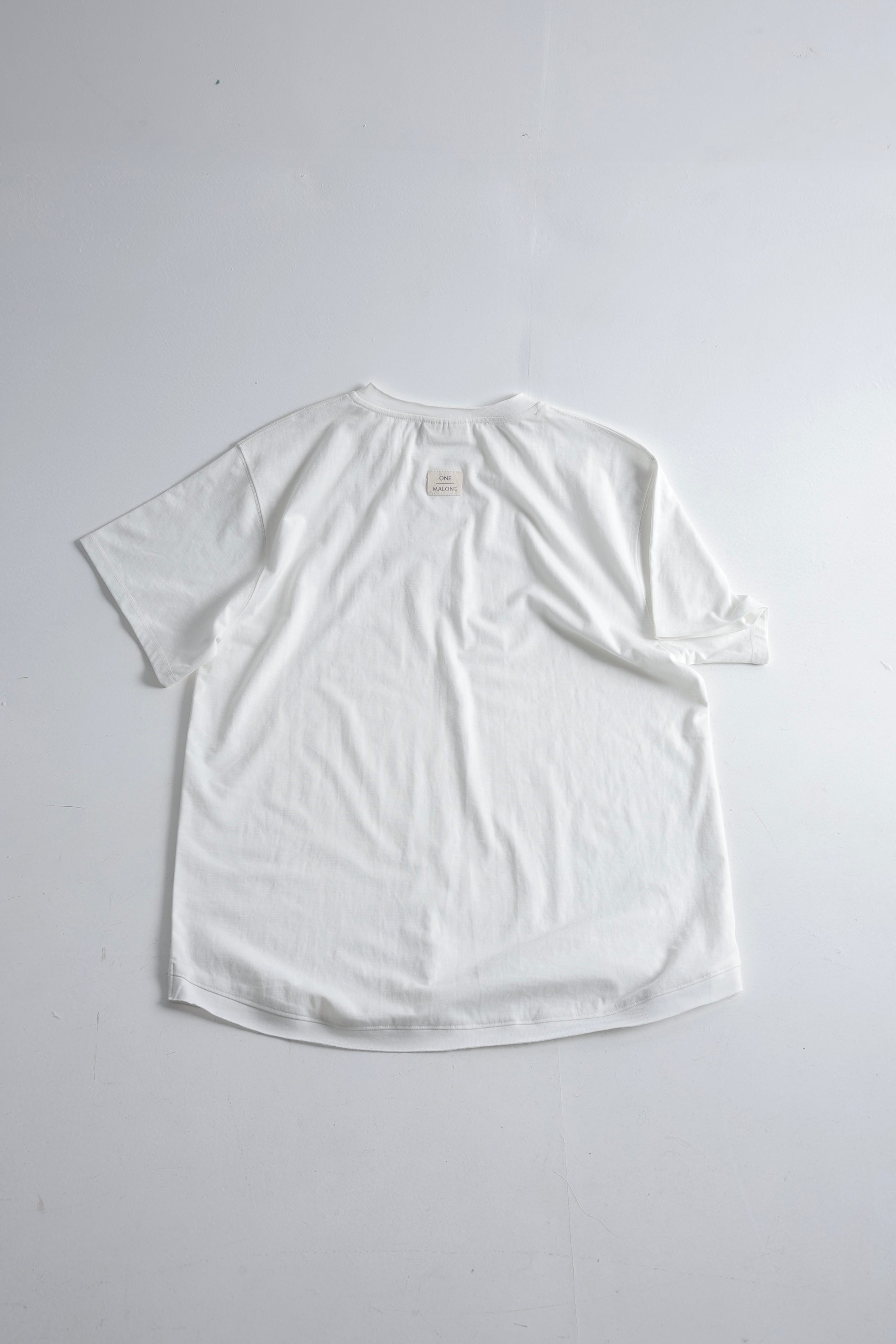 SLUB CREW NECK T-Shirt - White