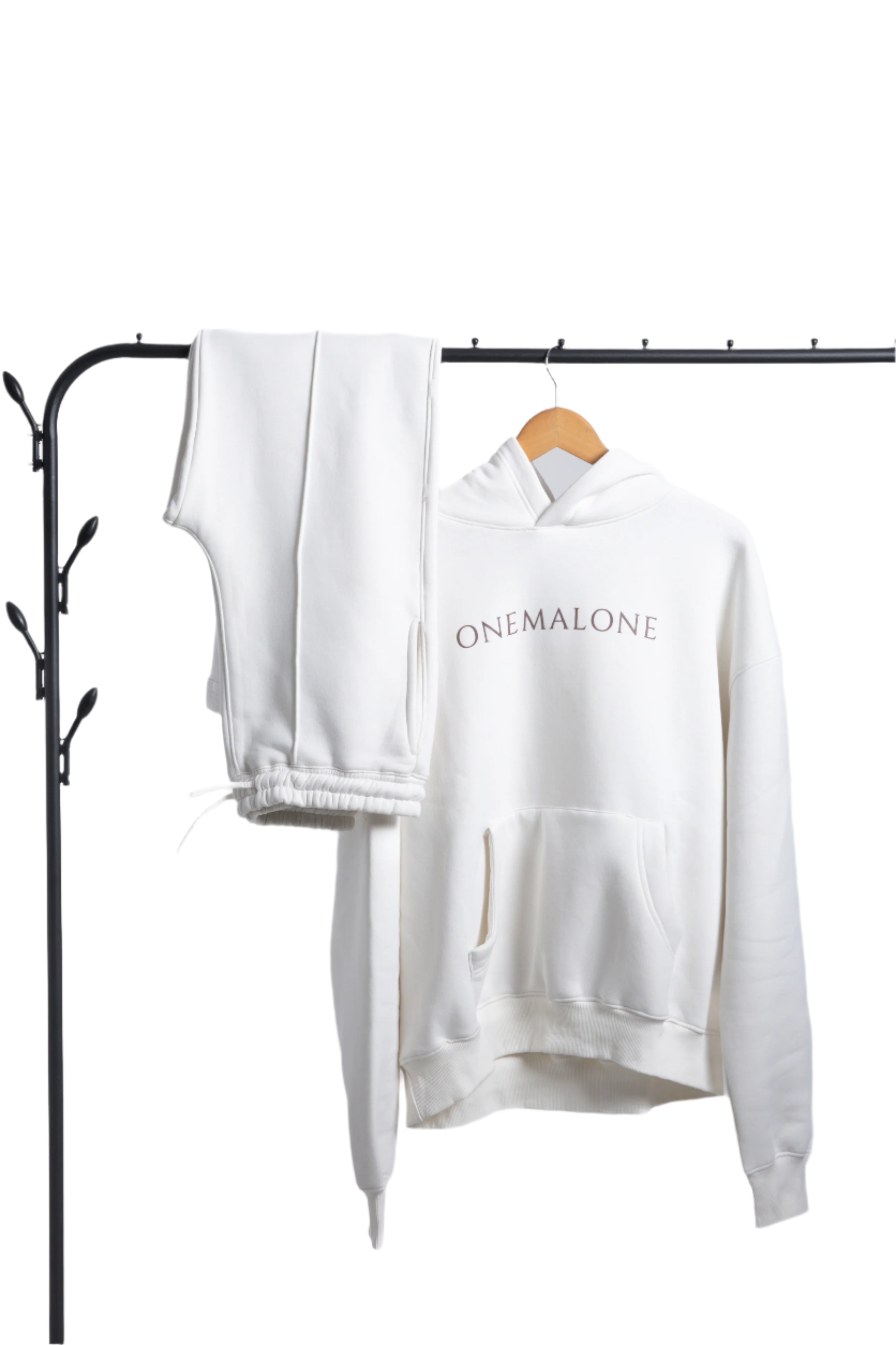 Onemalone's Co-ord Set - White