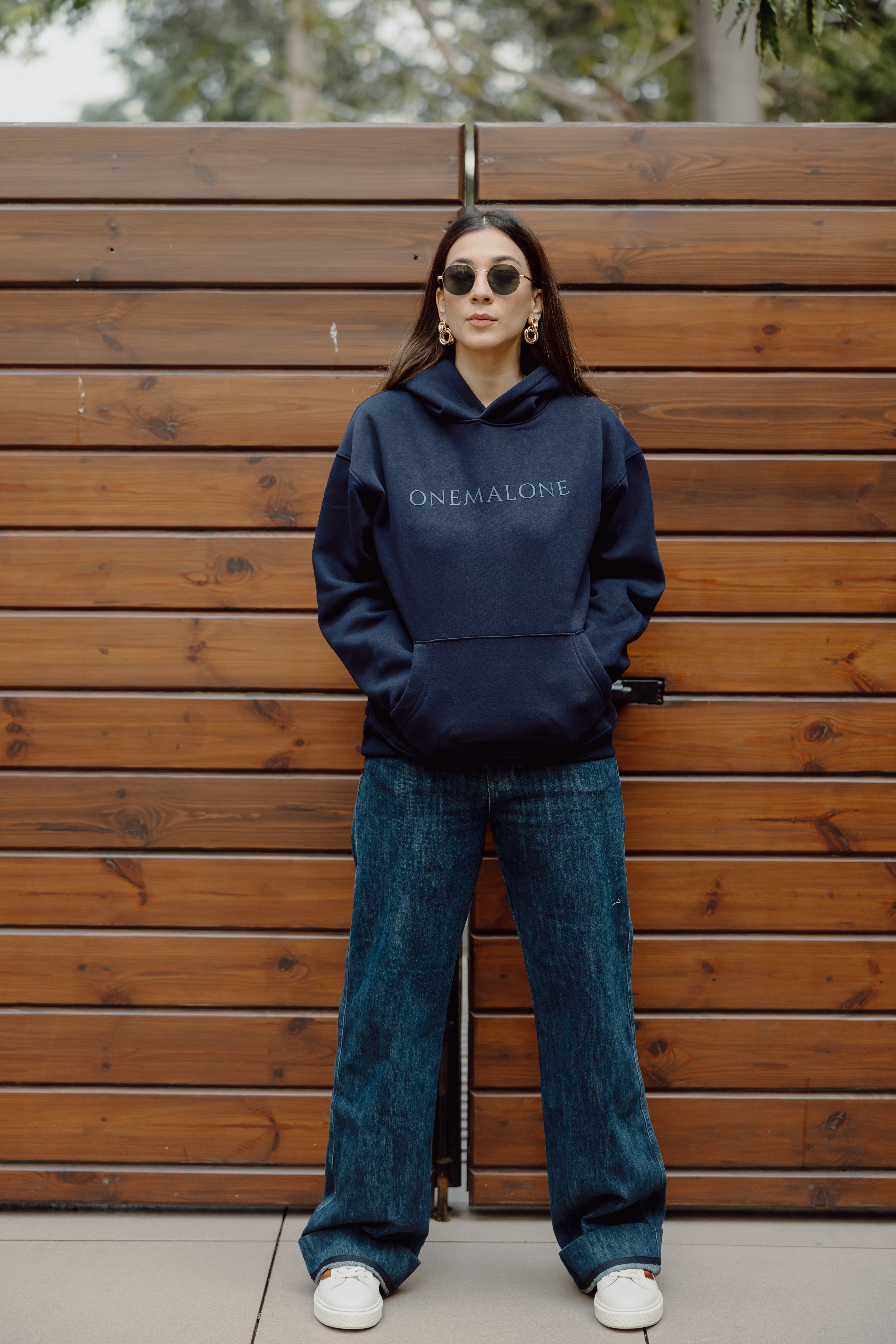 Hoodie - Navy Blue for Women