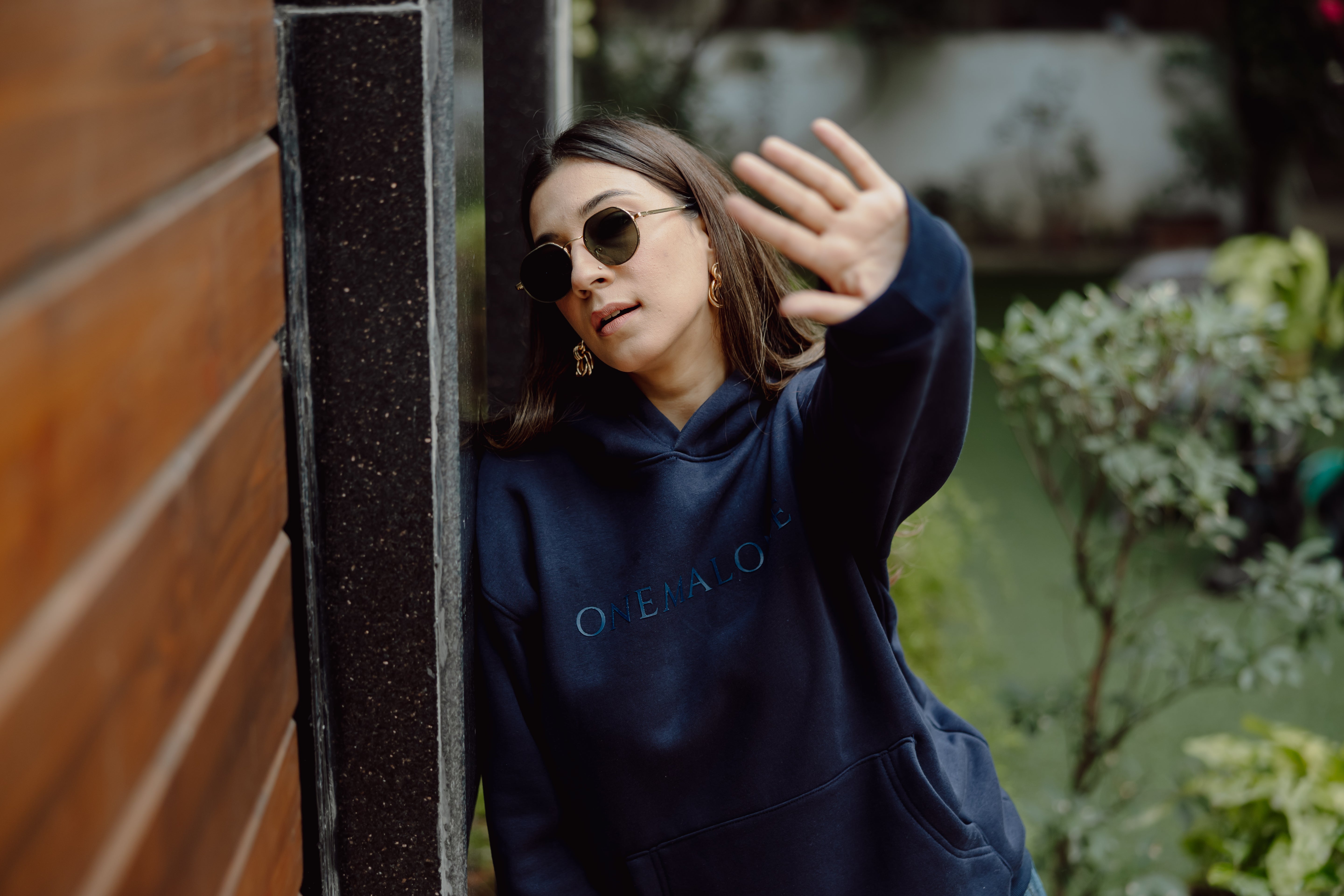 Hoodie - Navy Blue for Women