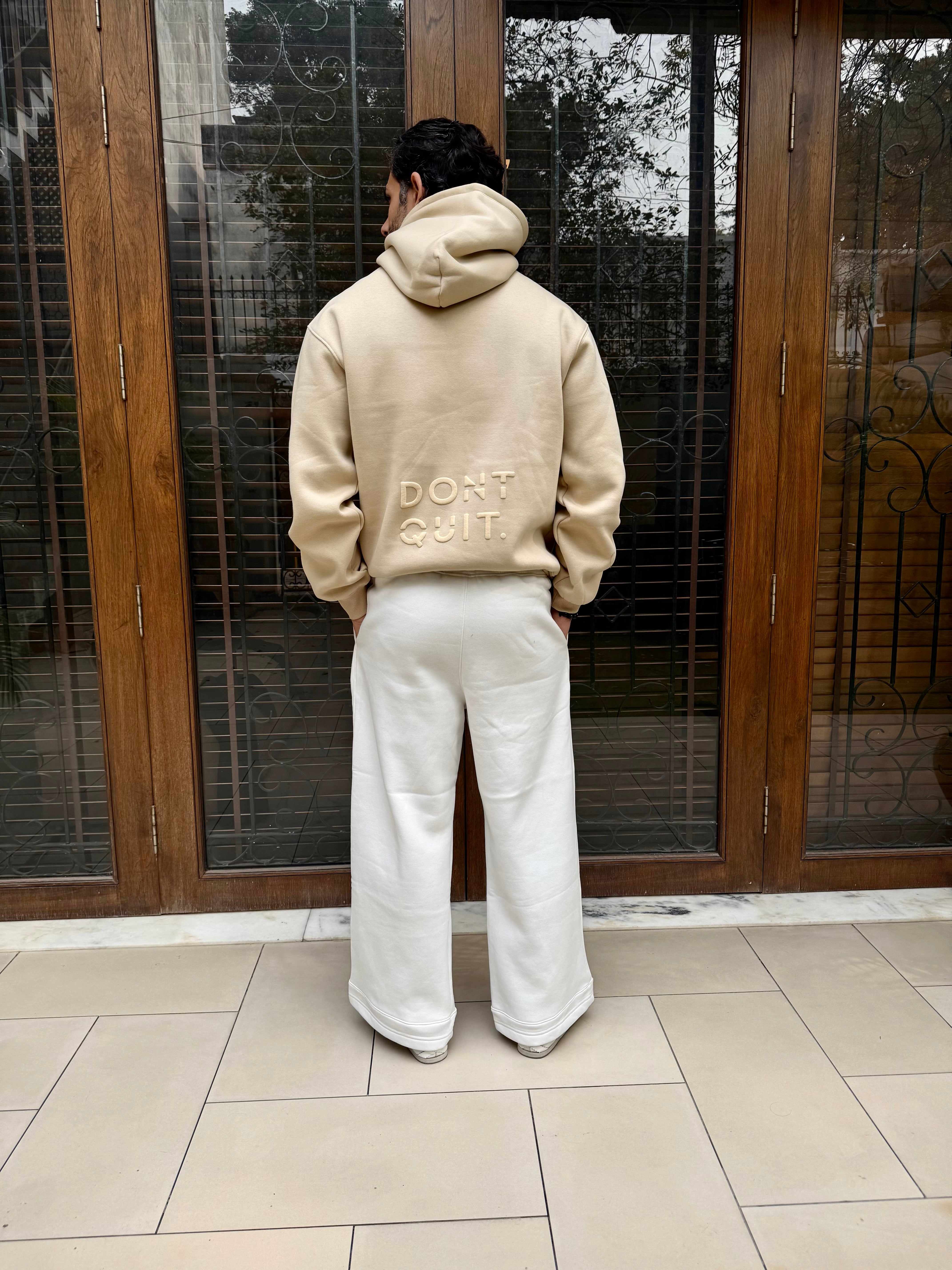 Hoodie - Beige