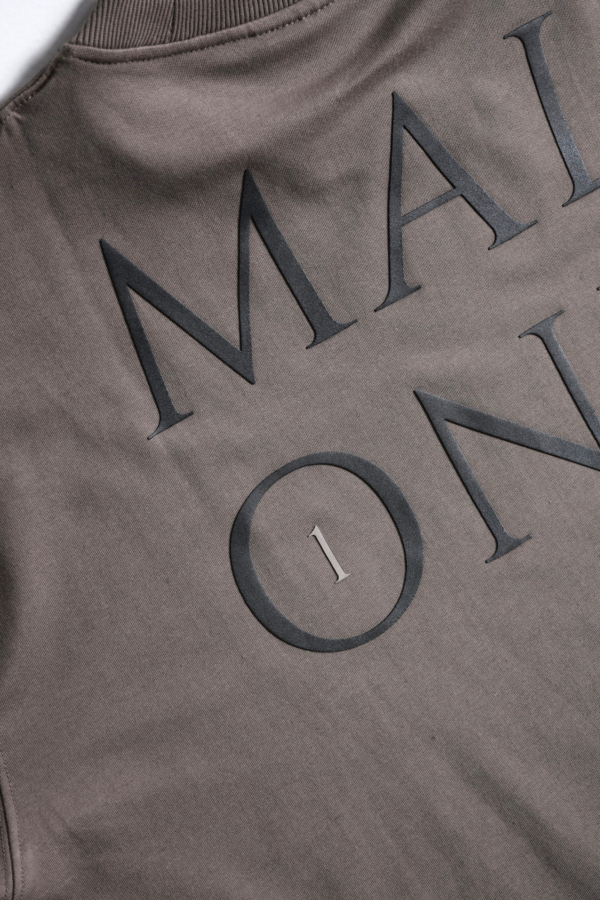 Drop Shoulder Mocha T-shirt